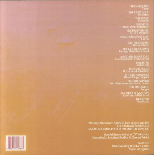 Sarah Records Temple Cloud UK vinyl LP album (LP record) (288483)